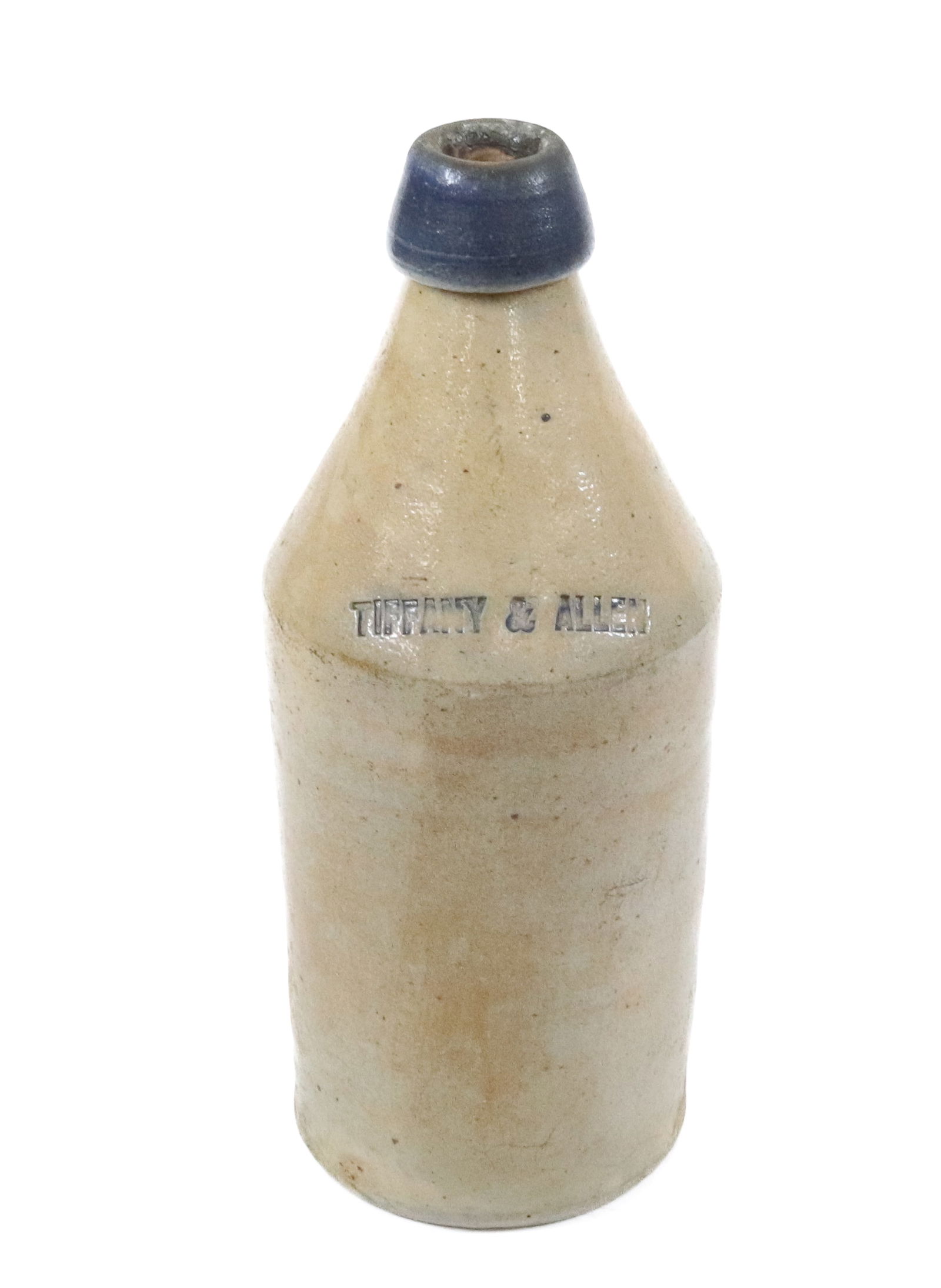 STONEWARE ADVERTISING BOTTLE (1 of 5)