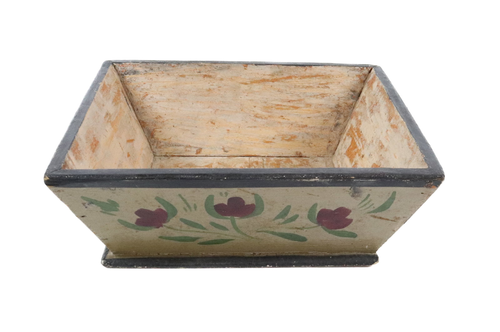 PAINTED WOODEN APPLE BOX (1 of 4)