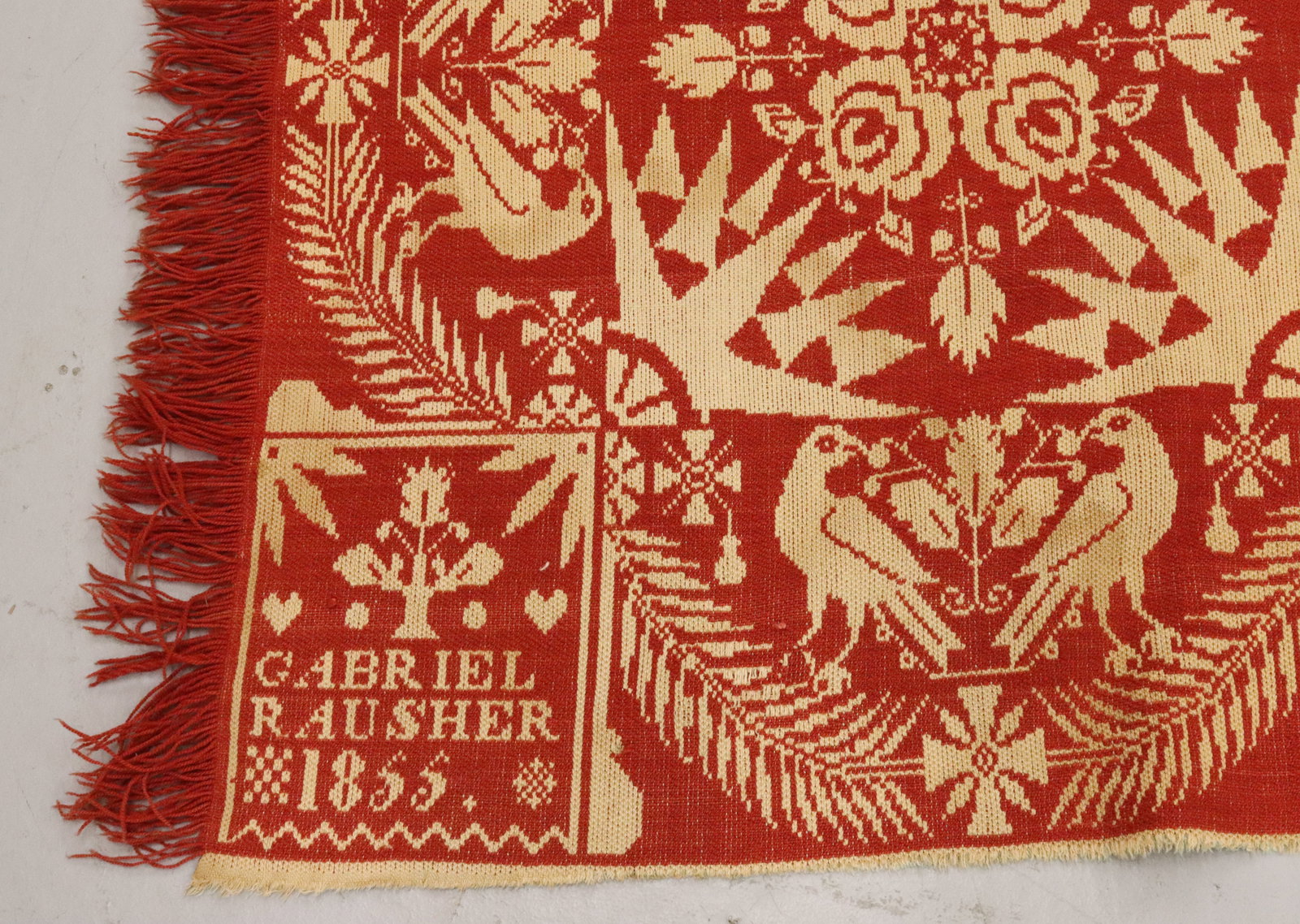 19TH C. TWO-PIECE COVERLET (1 of 7)