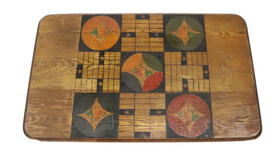 Parcheesi Board for 6 players - SPAIN BOARD. Hand Made with wood & Res