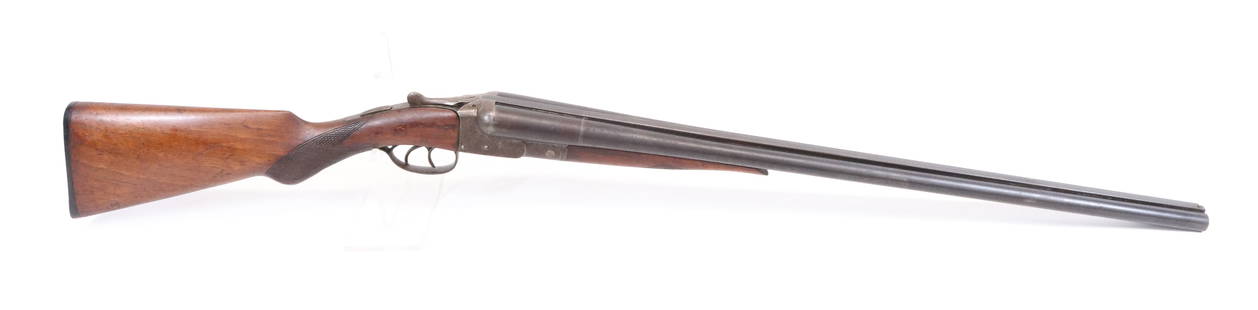 N.R. DAVIS AND SON DOUBLE BARREL SHOTGUN: 16GA, SERIAL# 8790 - 28 1/2" BARRELS Registration: THIS GUN REQUIRES REGISTRATION OR FFL TRANSFER Terms: UPDATED 2023 TERMS FOR PURCHASING AND SHIPPING OF AUCTION ITEMS. PLEASE READ CAREFULLY