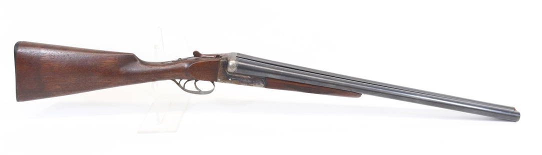 ED. PAUL DOUBLE BARREL, BRUSH KING SHOTGUN: 12GA, SERIAL # 13436 - 22" BARRELS - SIDE LOCKS ON SIDE, GOOD CASE COLORS Registration: THIS GUN REQUIRES REGISTRATION OR FFL TRANSFER Terms: UPDATED 2023 TERMS FOR PURCHASING AND SHIPPING OF