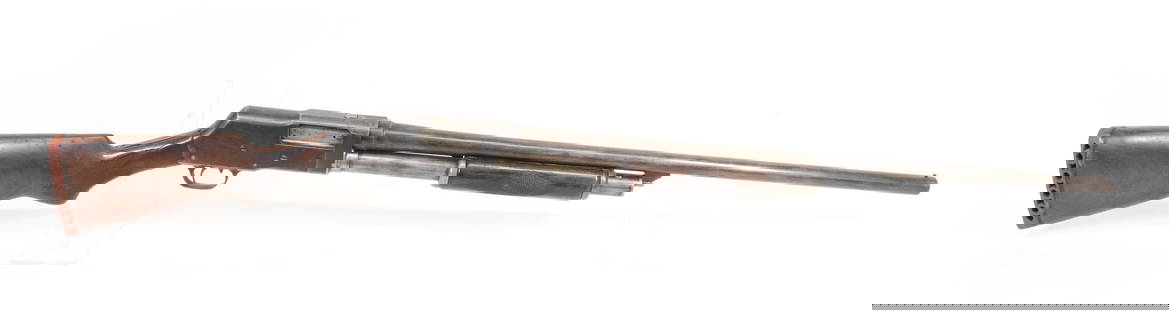 WESTERN FIELD MODEL 30, PUMP SHOTGUN: 12GA, SERIAL# 5973B - 28" BARREL Registration: THIS GUN REQUIRES REGISTRATION OR FFL TRANSFER Terms: UPDATED 2023 TERMS FOR PURCHASING AND SHIPPING OF AUCTION ITEMS. PLEASE READ CAREFULLY BEFORE