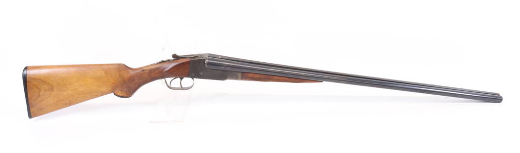 NEW ITHACA DOUBLE BARREL SHOTGUN: 20 GA, SERIAL# 186944 - 28" BARRELS Registration: THIS GUN REQUIRES REGISTRATION OR FFL TRANSFER Terms: UPDATED 2023 TERMS FOR PURCHASING AND SHIPPING OF AUCTION ITEMS. PLEASE READ CAREFULLY