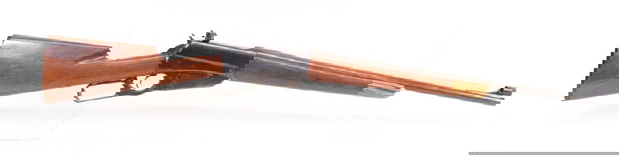 WINCHESTER MODEL 1895: 30-06 CAL, SERIAL# 15552 - REDFIELD PEEP SITE, 22" BARREL WITH SPORTERIZED STOCK Registration: THIS GUN REQUIRES REGISTRATION OR FFL TRANSFER Terms: UPDATED 2023 TERMS FOR PURCHASING AND SHIPPING