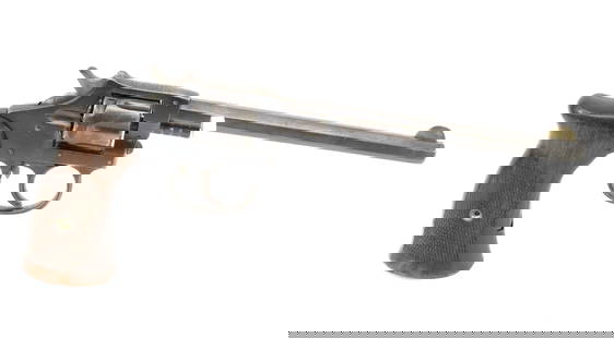 H&R ARMS REVOLVER TRAPPER MODEL: .22 CAL, SERIAL# 155791, 6" BARREL Registration: THIS GUN REQUIRES REGISTRATION OR FFL TRANSFER Terms: UPDATED 2023 TERMS FOR PURCHASING AND SHIPPING OF AUCTION ITEMS. PLEASE READ CAREFULLY