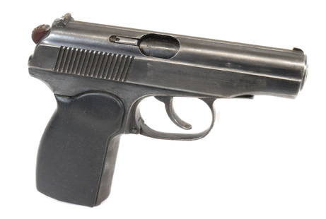MAKAROV PM SEMI AUTO PISTOL: 9X18MM, SERIAL# KT 22 845 - 4" BARREL - COMES WITH (2) CLIPS, EXTRA GRIPS, AND EXTRA BARREL Registration: THIS GUN REQUIRES REGISTRATION OR FFL TRANSFER Terms: UPDATED 2023 TERMS FOR PURCHASING