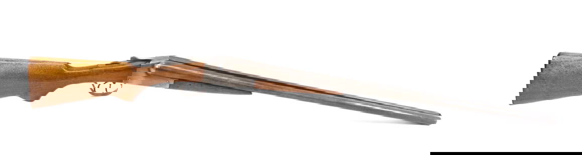 WESTERN ARMS LONG RANGE DOUBLE BARREL SHOTGUN: 12GA, SERIAL# 4116 - 30" BARREL Registration: THIS GUN REQUIRES REGISTRATION OR FFL TRANSFER Terms: UPDATED 2023 TERMS FOR PURCHASING AND SHIPPING OF AUCTION ITEMS. PLEASE READ CAREFULLY BEFORE