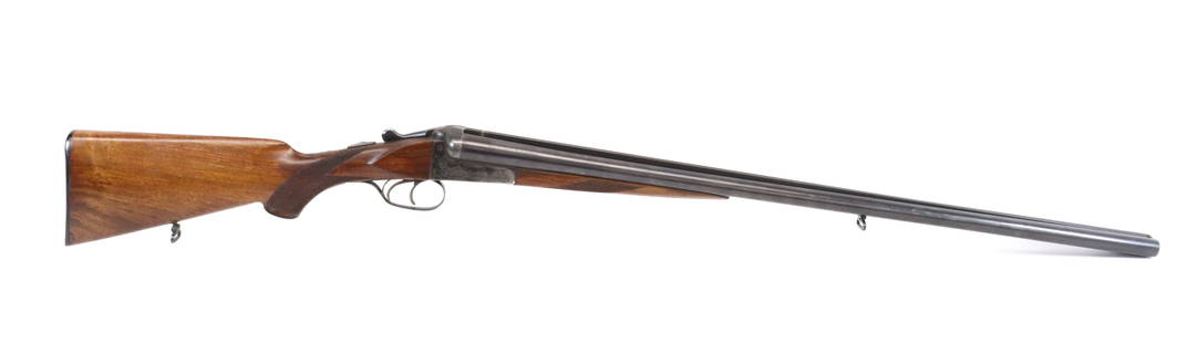 J.P. SAUER AND SOHN DOUBLE BARREL SHOTGUN: 12GA, SERIAL# 281185 - 30" BARREL Registration: THIS GUN REQUIRES REGISTRATION OR FFL TRANSFER Terms: UPDATED 2023 TERMS FOR PURCHASING AND SHIPPING OF AUCTION ITEMS. PLEASE READ CAREFULLY BEFORE