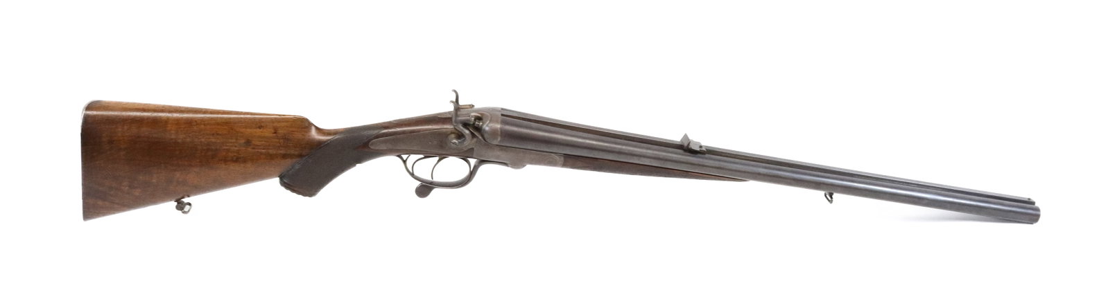 ENGRAVED JEAN VAN MAELE COMBINATION RIFLE: 12GA X 50 CAL SXS - SERIAL# 6452 - ENGRAVED HAMMER GUN WITH 23 1/2" BARRELS Registration: ANTIQUE OR BLACK POWDER, NO REGISTRATION REQUIRED Terms: UPDATED 2023 TERMS FOR PURCHASING AND SHIPPING OF AUC