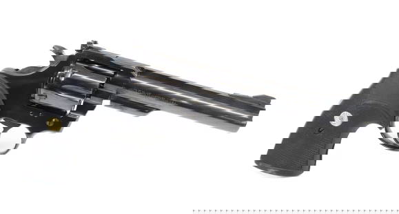COLT MODEL MK III TROOPER: 357 MAG, SERIAL# 34580L - 6" STAINLESS Registration: THIS GUN REQUIRES REGISTRATION OR FFL TRANSFER Terms: UPDATED 2023 TERMS FOR PURCHASING AND SHIPPING OF AUCTION ITEMS. PLEASE READ CAREFULLY