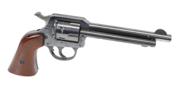 H&R GUNFIGHTER MODEL 660: .22 REVOLVER, SERIAL# V18247 - 5 1/2" BARREL Registration: THIS GUN REQUIRES REGISTRATION OR FFL TRANSFER Terms: UPDATED 2023 TERMS FOR PURCHASING AND SHIPPING OF AUCTION ITEMS. PLEASE READ