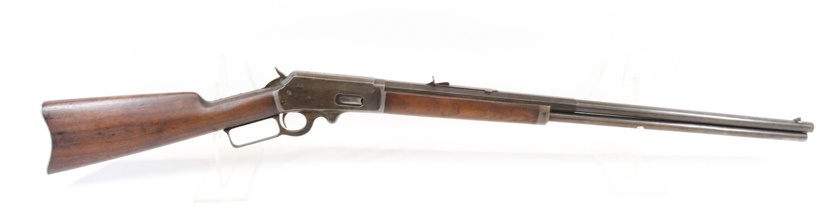 MARLIN MODEL 1893 RIFLE: 38-55 CAL, SERIAL# 307441 - HALF OCTAGONAL BARREL WITH FULL MAG Registration: THIS GUN REQUIRES REGISTRATION OR FFL TRANSFER Terms: UPDATED 2023 TERMS FOR PURCHASING AND SHIPPING OF AUCTION ITEMS. PLE