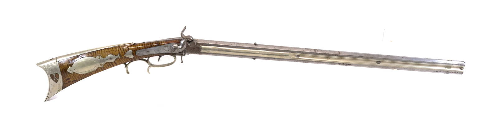 Antique Over And Under Percussion Rifle Auction