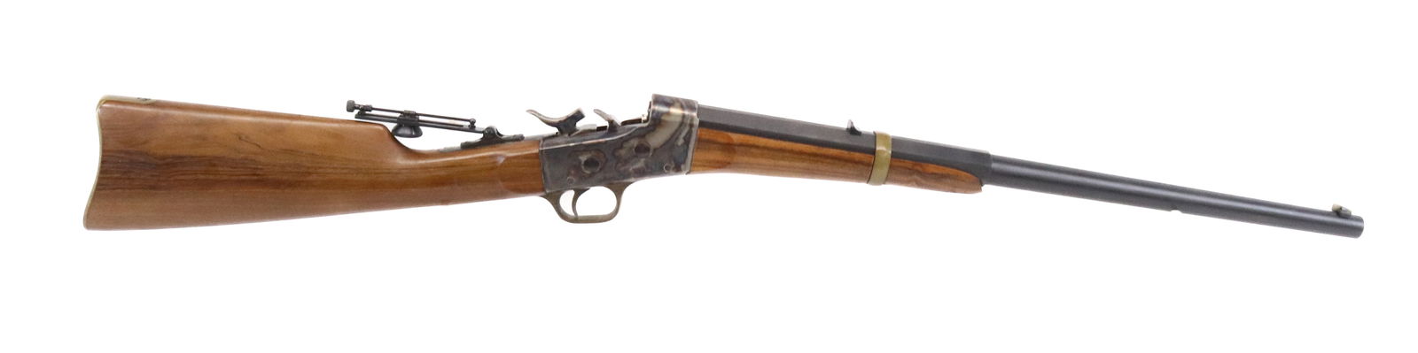 NAVY ARMS REMINGTON FALLING BLOCK MODEL: 36 CAL, SERIAL# D14 Registration: ANTIQUE OR BLACK POWDER, NO REGISTRATION REQUIRED Terms: UPDATED 2023 TERMS FOR PURCHASING AND SHIPPING OF AUCTION ITEMS. PLEASE READ CAREFULLY BEFORE BIDDING. ALL PA