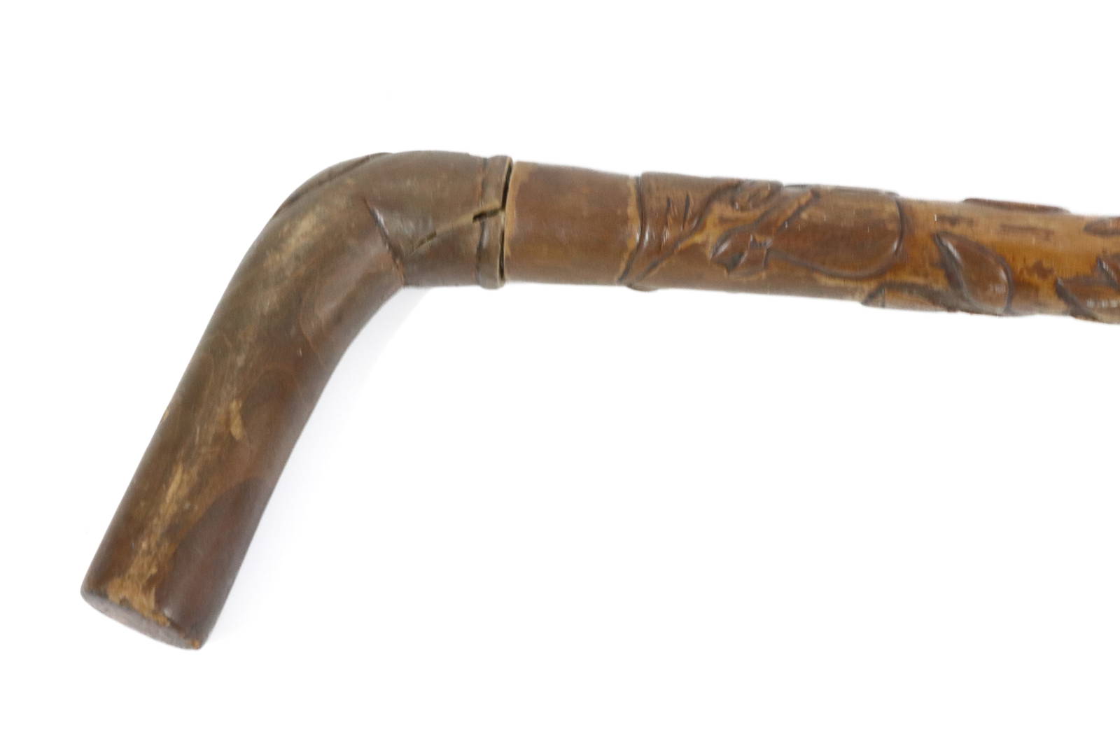 Folk Art Carved Cane Auction