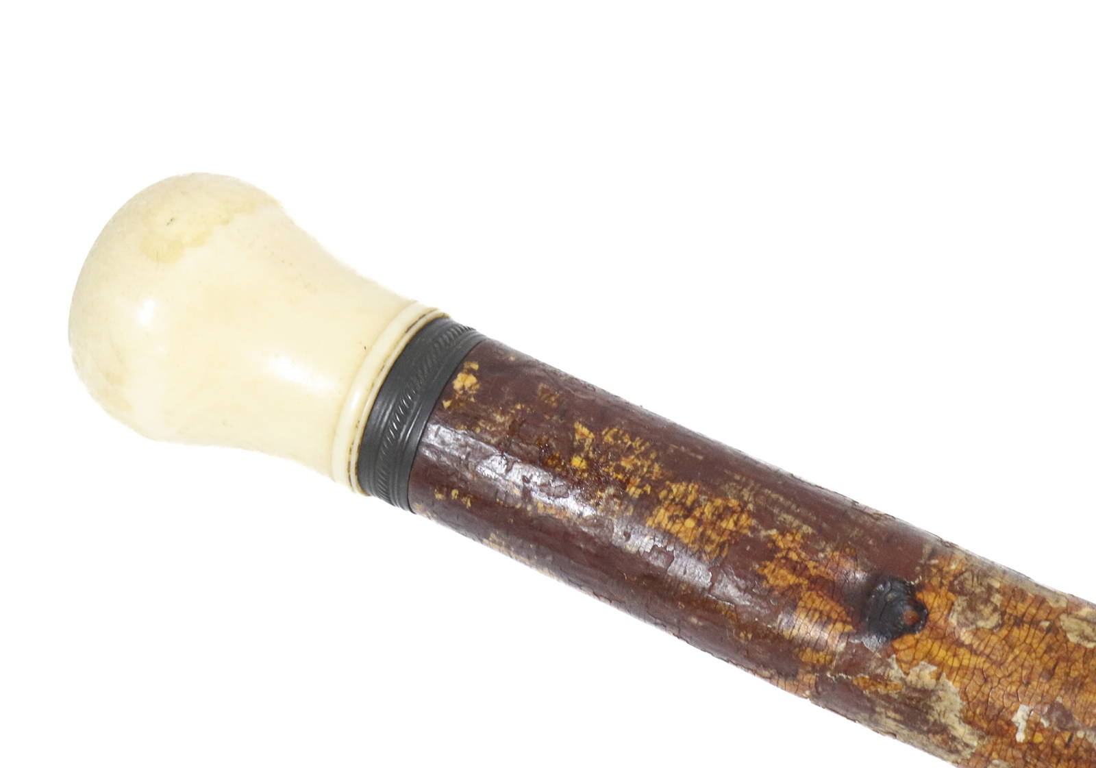 Carved Wooden Walking Stick Auction