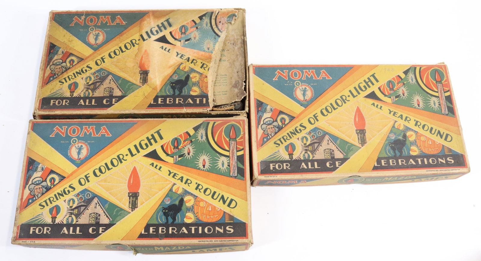 (3) SETS OF NOMA HOLIDAY LIGHTS (1 of 4)