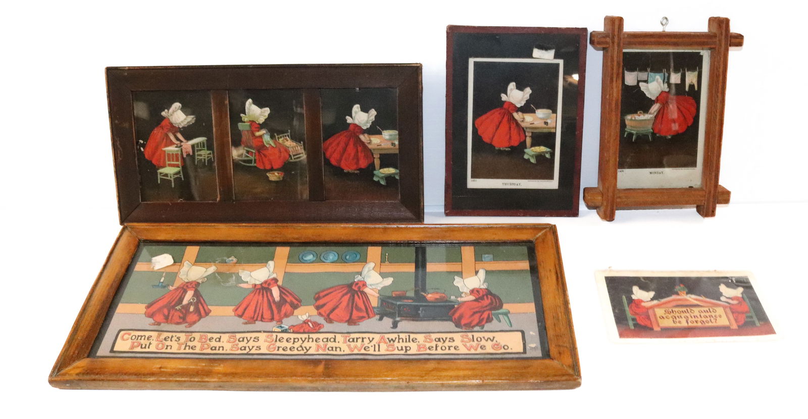 LOT OF SUNBONNET KIDS PRINTS AND POSTCARDS (1 of 4)