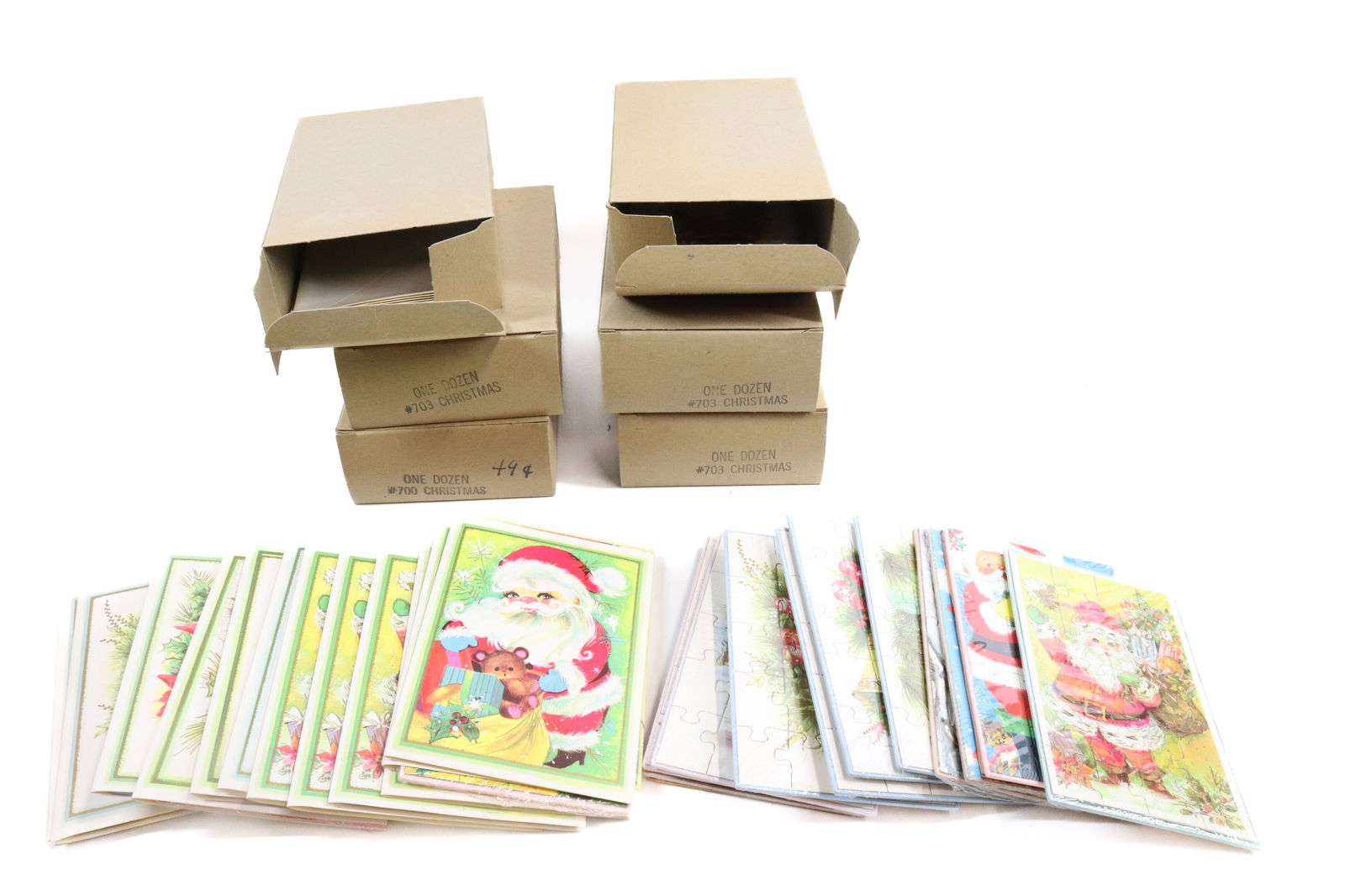 LOT OF PUZZLE POSTCARDS (1 of 3)