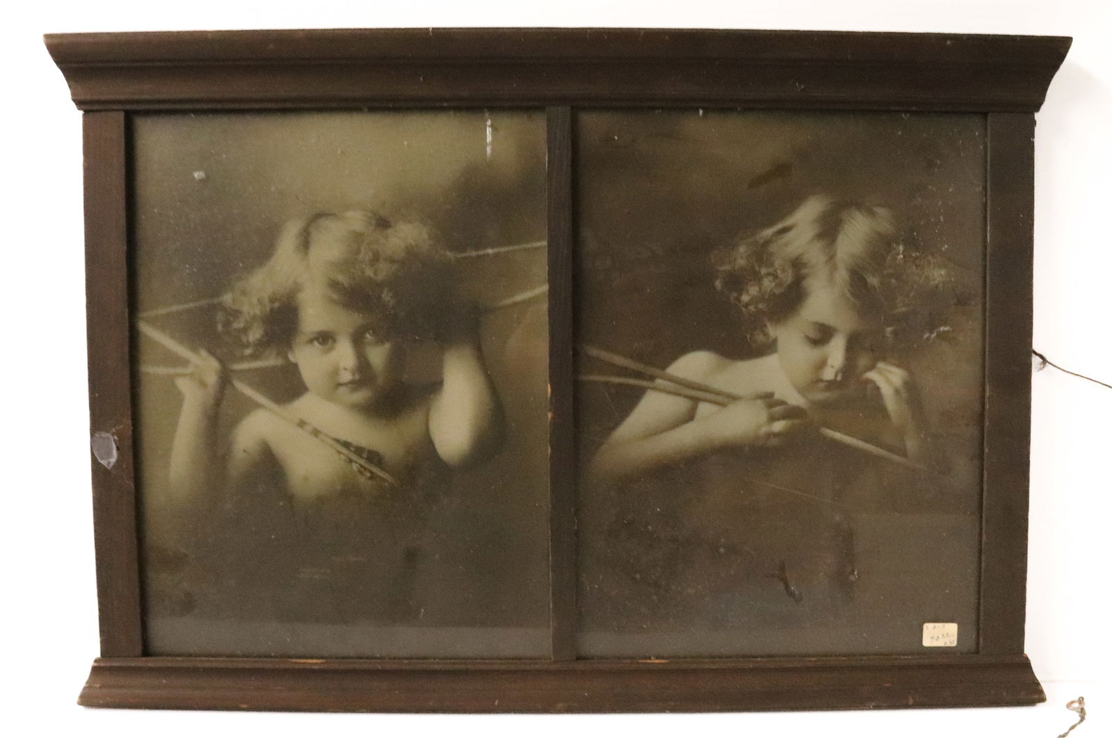 CUPID AWAKE AND "CUPID ASLEEP" PRINT (1 of 2)