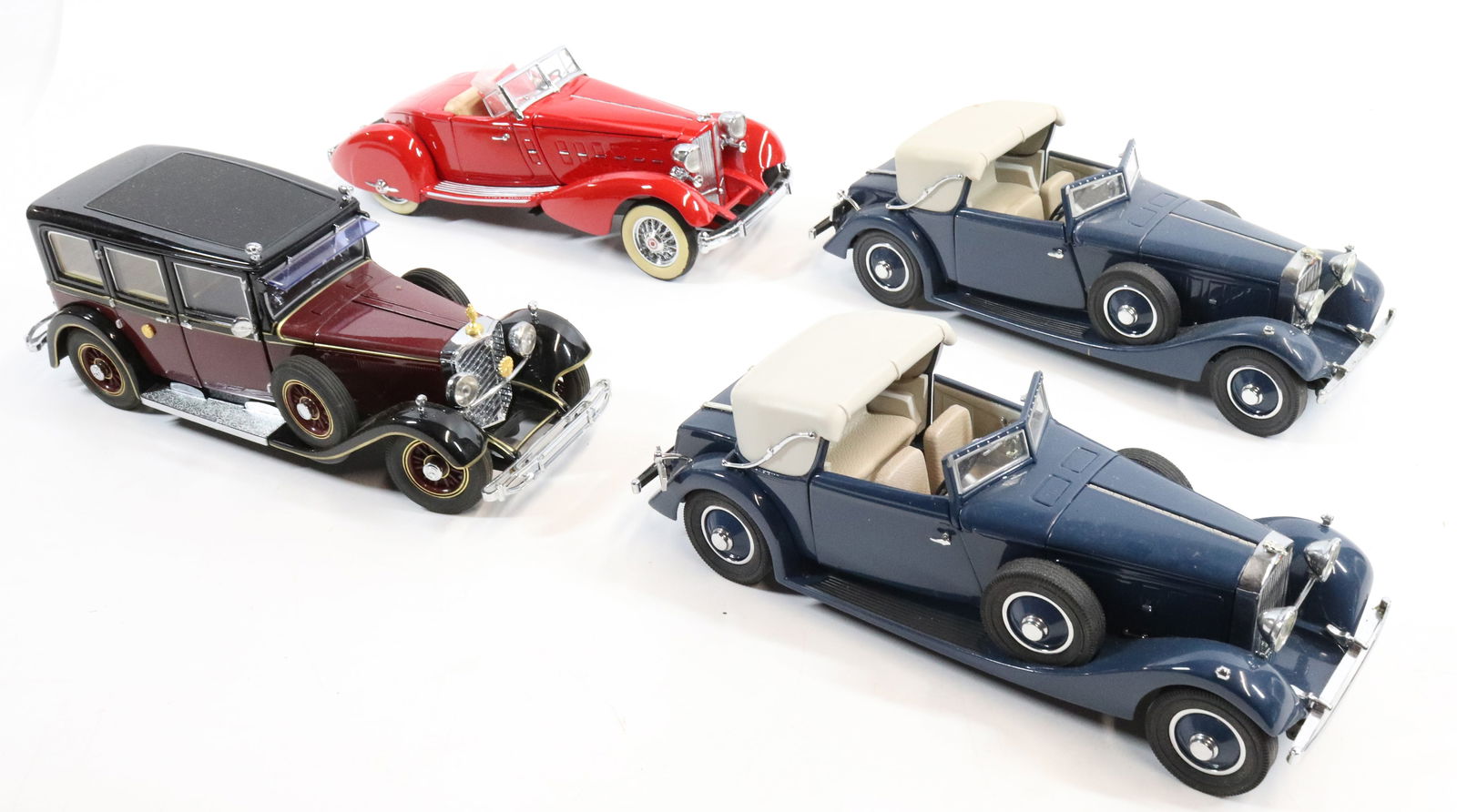 (4) DANBURY MINT MODEL CARS (1 of 2)