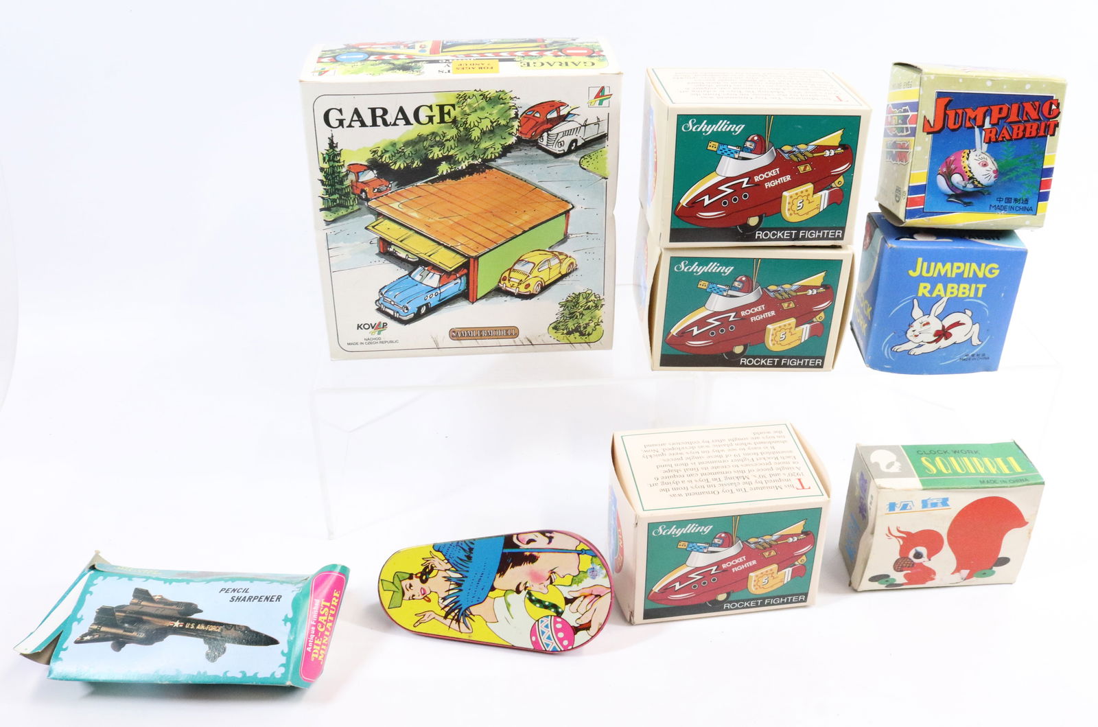 LOT OF BOXED TIN LITHO TOYS (1 of 2)