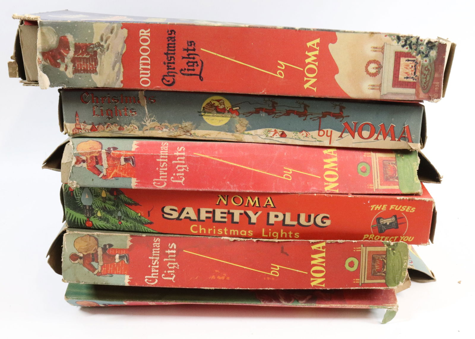 LOT OF VINTAGE NOMA CHRISTMAS LIGHTS (1 of 6)