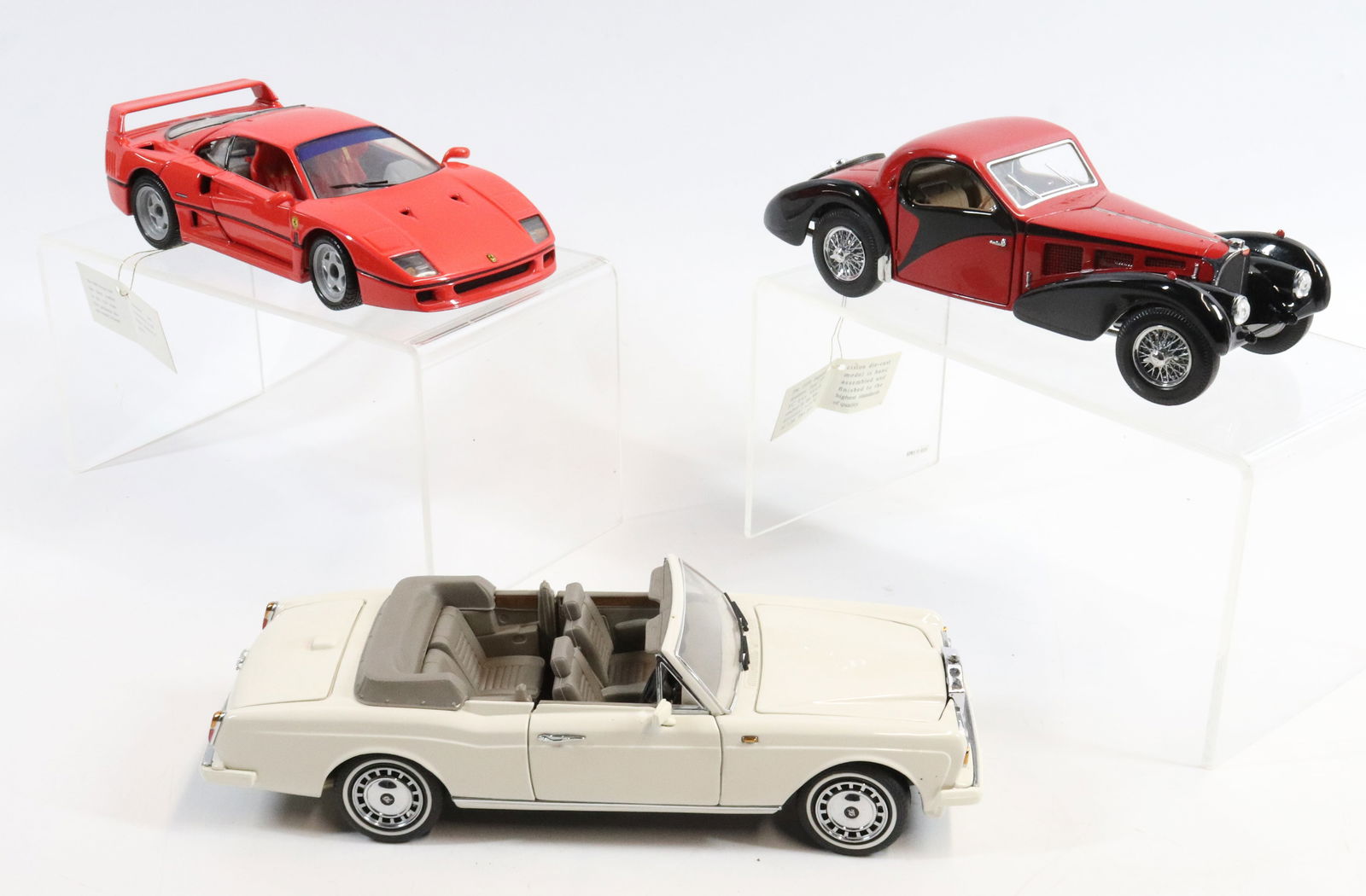 (3) FRANKLIN MINT PRECISION MODEL CARS (1 of 2)
