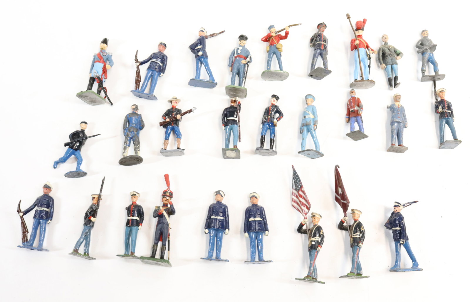 LOT OF PAINTED LEAD SOLDIERS (1 of 4)