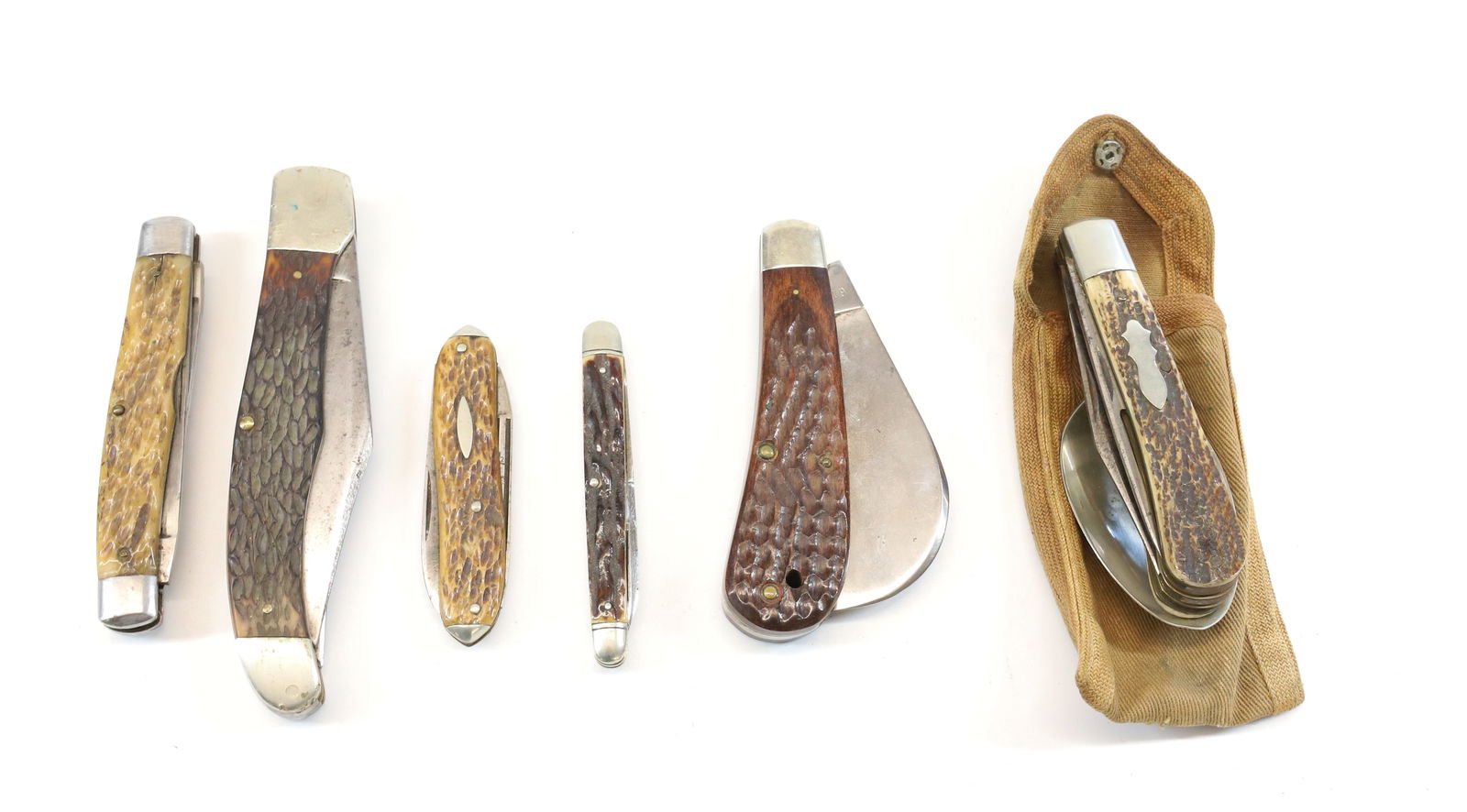 LOT OF VINTAGE POCKET KNIVES (1 of 16)