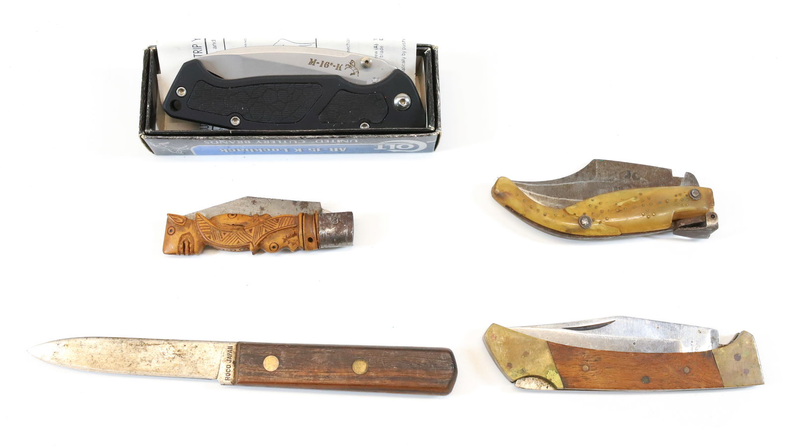 LOT OF VINTAGE POCKET KNIVES (1 of 3)