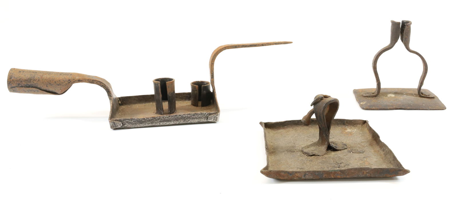 (3) WROUGHT IRON LIGHTING DEVICES (1 of 3)