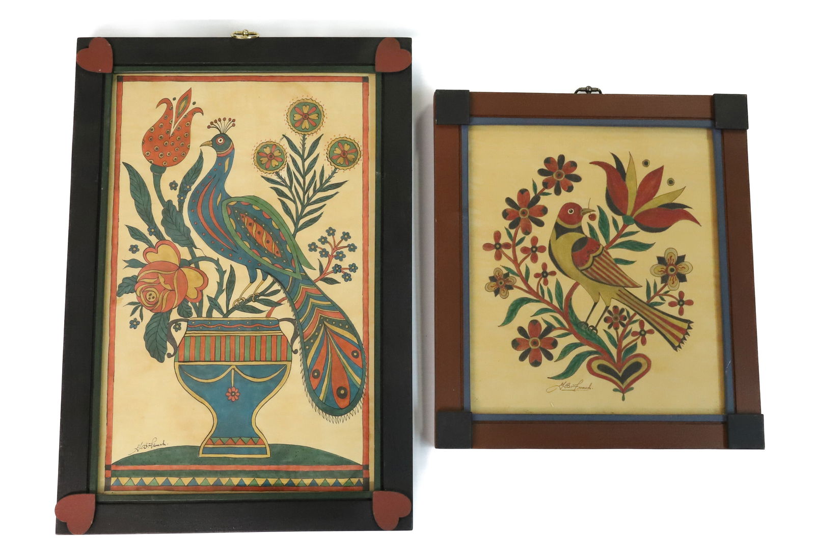 (2) G.B. FRENCH WATERCOLORS (1 of 5)