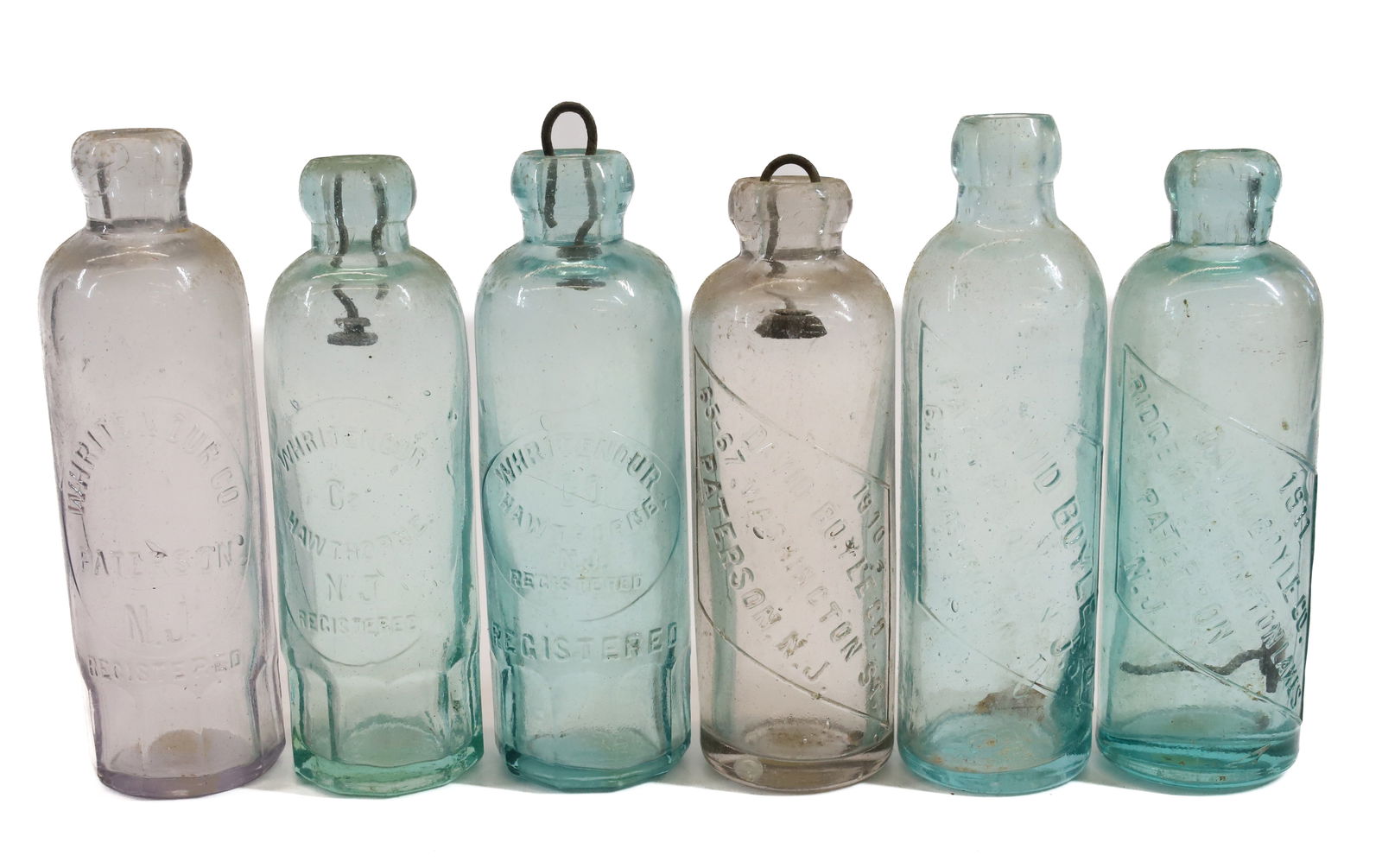 LOT OF PATERSON NJ BOTTLES (1 of 3)