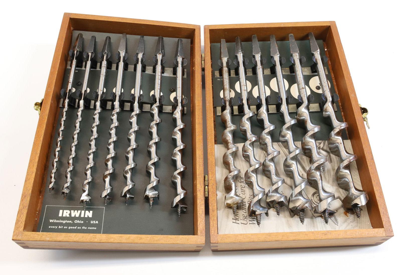 SET OF IRWIN AUGER BITS (1 of 2)