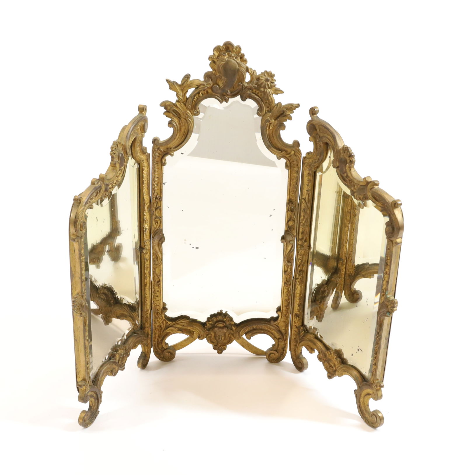 TRIPLE PLATE TABLE MIRROR (1 of 3)