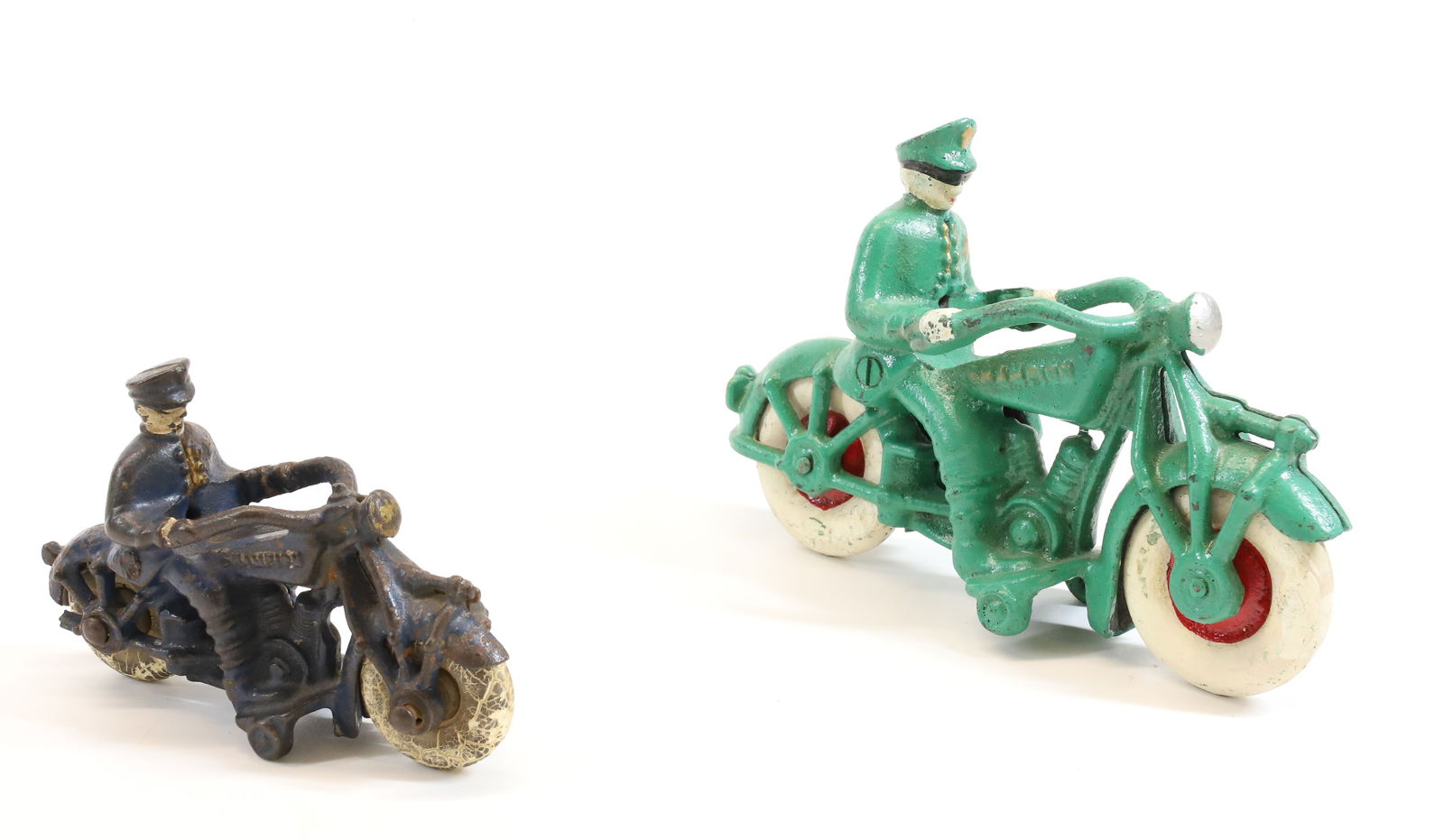 (2) CAST IRON CHAMPION MOTORCYCLES (1 of 4)