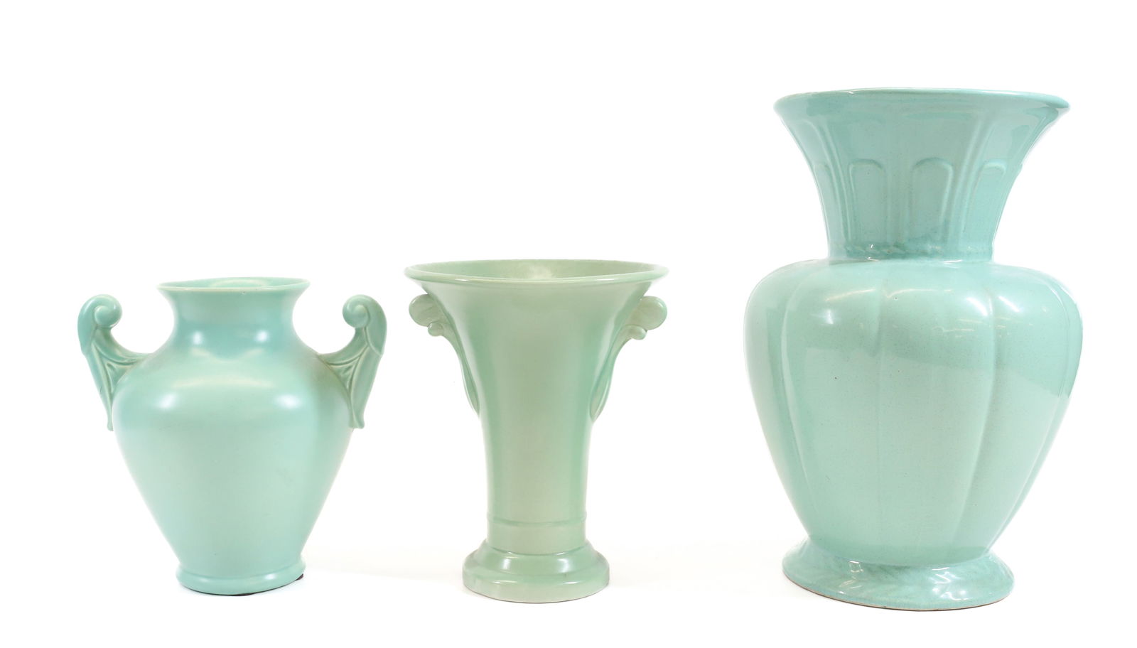 (3) ART POTTERY VASES (1 of 6)