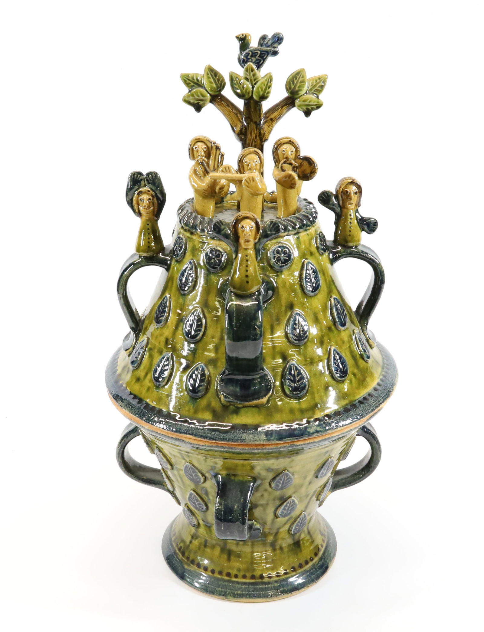 PAUL YOUNG CERAMIC LIDDED POT (1 of 5)