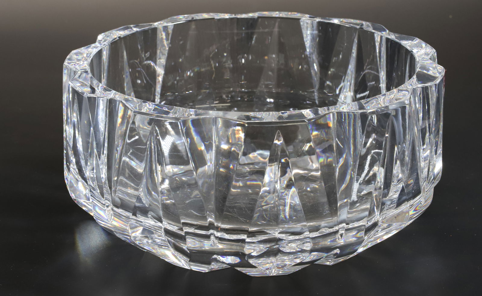 ORREFORS CRYSTAL BOWL (1 of 3)