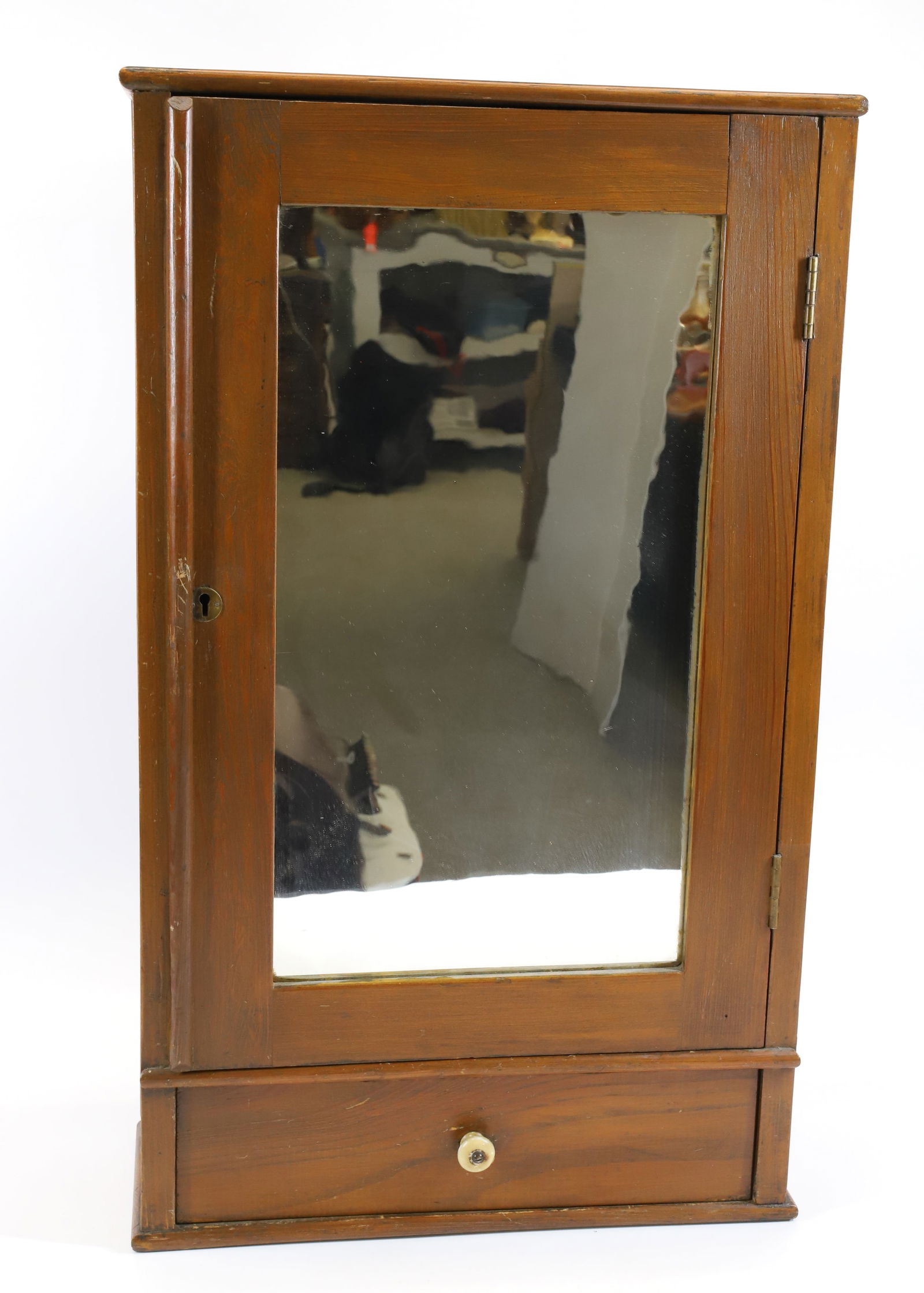 HANGING MIRRORED CUPBOARD (1 of 5)