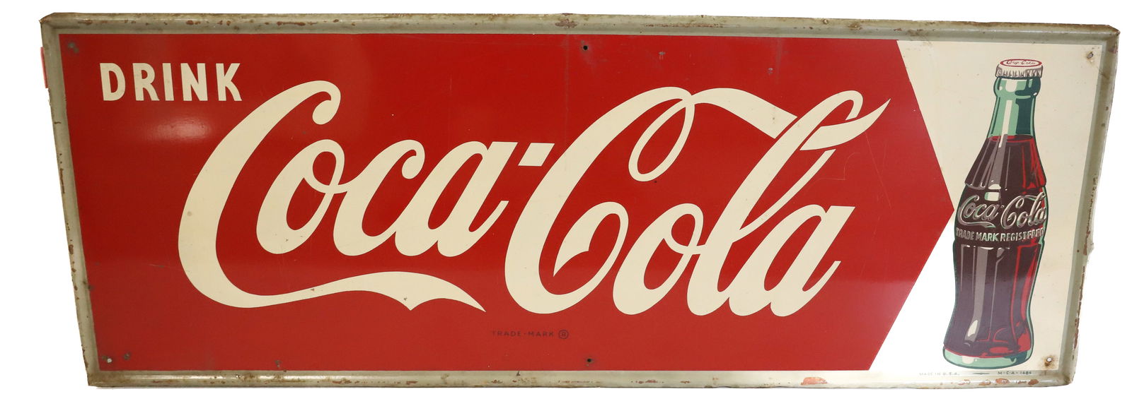 VINTAGE COCA COLA TIN SIGN (1 of 3)