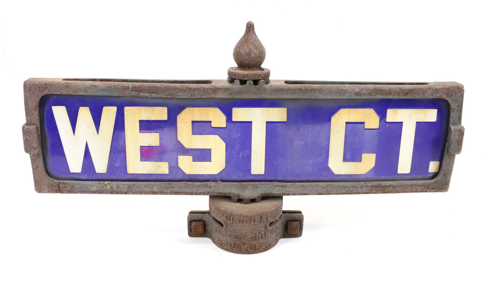 ANTIQUE NEW YORK STREET SIGN (1 of 3)