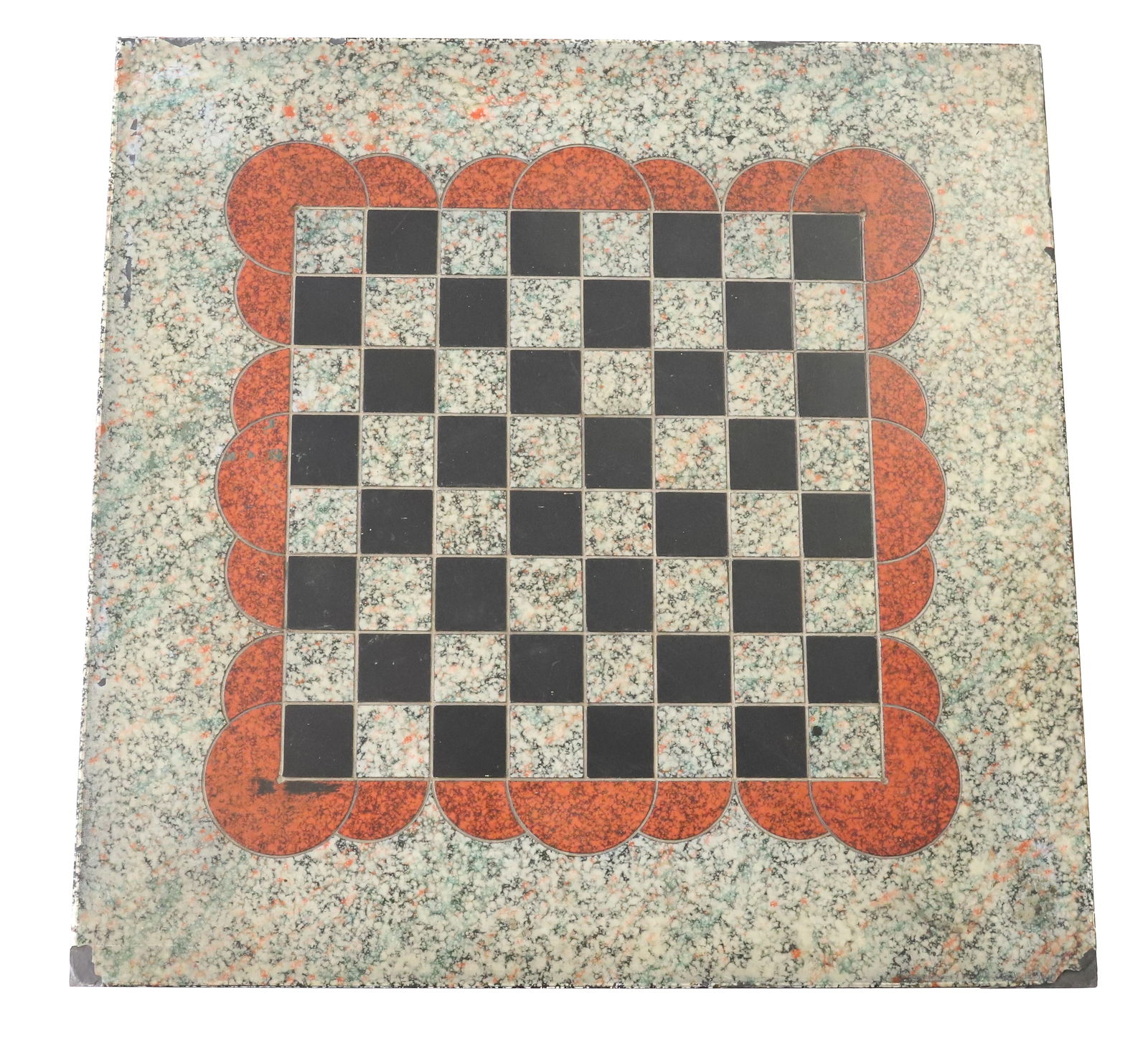 MARBLEIZED SLATE GAME BOARD (1 of 3)