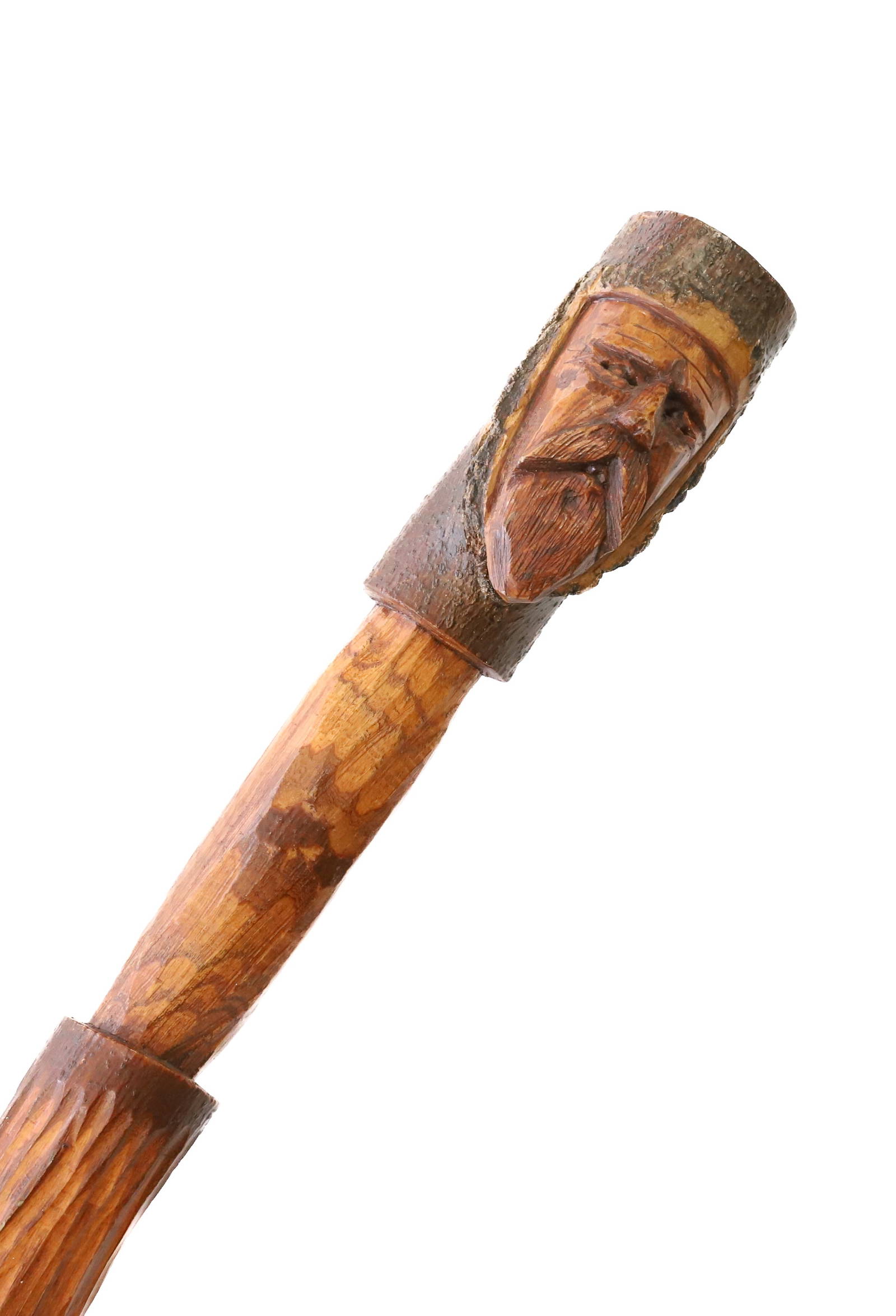 Carved Walking Stick Auction