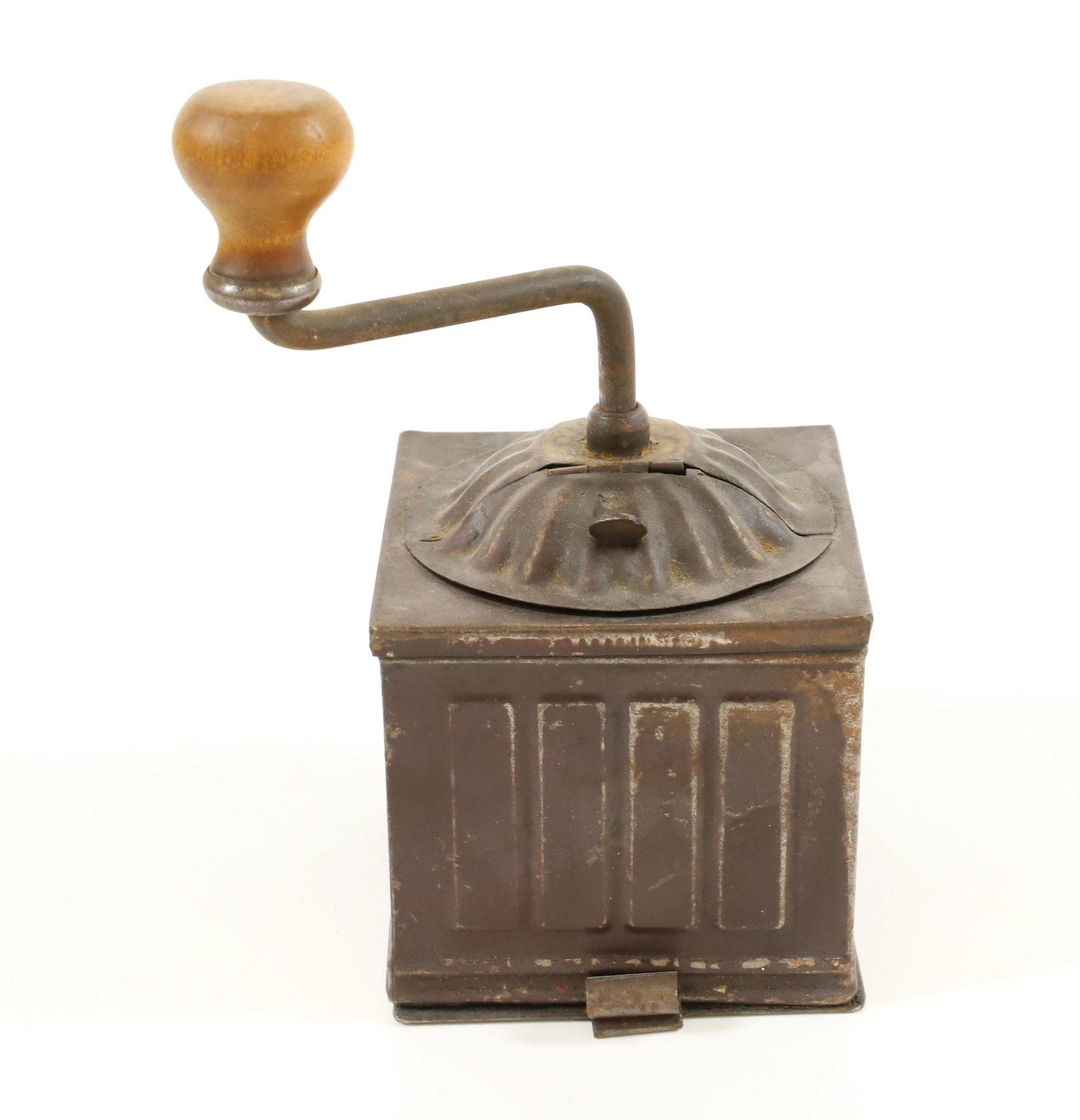 SMALL TIN COFFEE GRINDER (1 of 4)