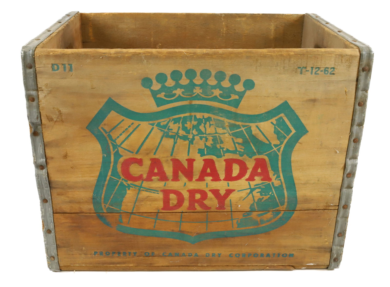 CANADA DRY ADVERTISING CRATE (1 of 6)