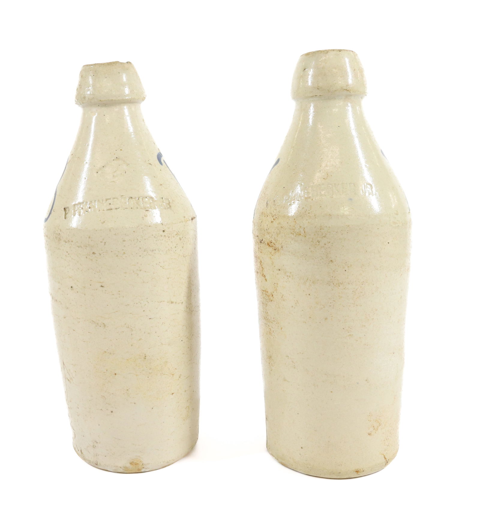 (2) PFANNEBECKER JR. STONEWARE BOTTLES (1 of 7)
