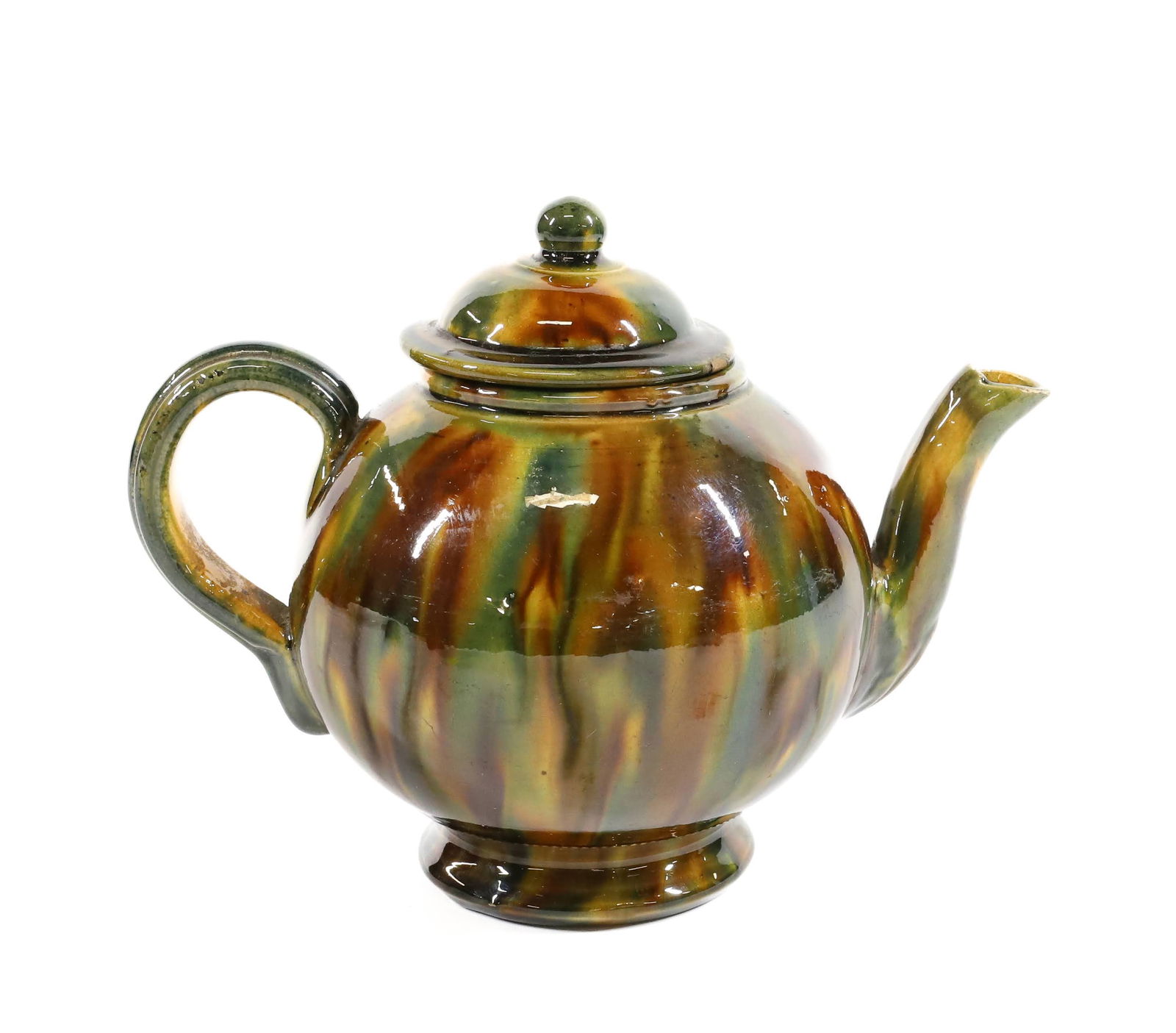 WHIELDON-TYPE TEAPOT (1 of 5)